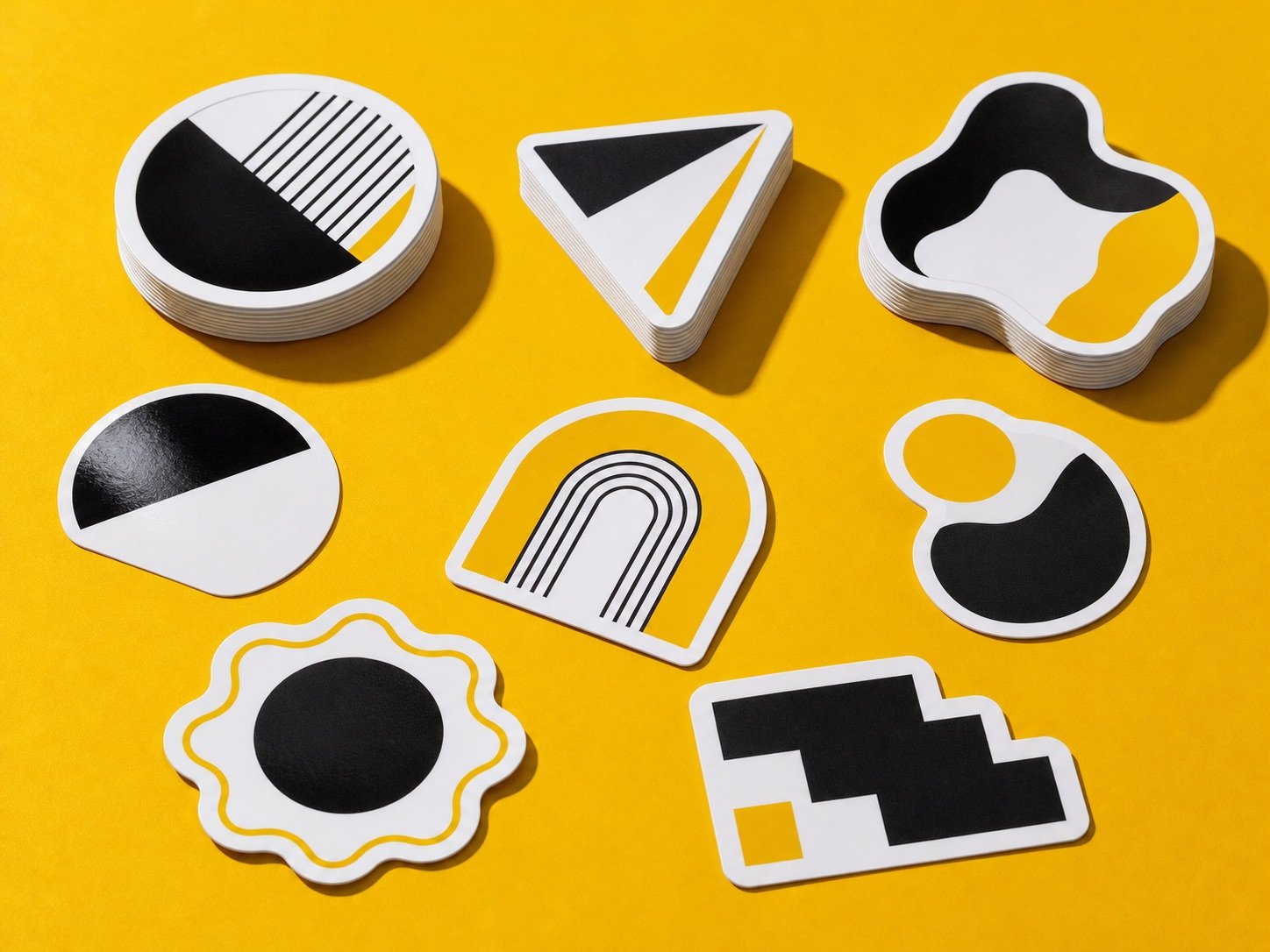 Custom die-cut stickers